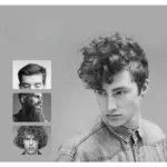 Hair Straightener and Curling Iron, 2 in 1 Flat Iron for Short Hair, LED Ceramic Beard Straightener - Image 4