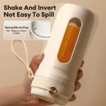 Kitchen Electric Blender 350ml 10 Blades Electric Juicer Rechargeable Shakes and Smoothies Juicer Cup for Travel Picnic