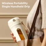 Kitchen Electric Blender 350ml 10 Blades Electric Juicer Rechargeable Shakes and Smoothies Juicer Cup for Travel Picnic - Image 4