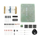 HAILANGNIAO 5pcs DIY Kits AT89C2051 Electronic Clock Digital Tube LED Electronic Module Parts and Components DC 9V - 12V - Image 2