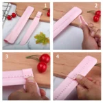 Convenient Adjustable Fondant Spatulas, Cake Edge Smoother, Cream Decorating DIY Bakeware, Kitchen Cake Tool, Tableware