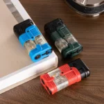 New Turbine Butane Gas Wind Proof Direct Charge Metal Torch Home Kitchen Gas Stove Outdoor Camp Barbecue Cigar Ignition Lighters - Image 4