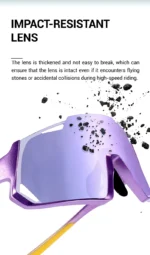 SCVCN Men Cycling Glasses Photochromic Sunglasses for UV400 MTB Clear Mountain Bike Transition Bicycle Women Sports Eyewear - Image 6