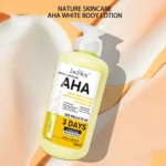 LANSKDE AHA Body Lotion for Tropical Climate, Prevents Melanin, Post-Sun Repair - Image 3