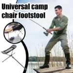 Portable Foot Rest Fishing Rest Footstool Camping Footrest With Retractable Legs For Picnic Hiking Beach Outdoors - Image 3