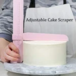 Convenient Adjustable Fondant Spatulas, Cake Edge Smoother, Cream Decorating DIY Bakeware, Kitchen Cake Tool, Tableware - Image 6