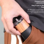 A63M-Manual Coffee Grinder Coffee Machine Home Kitchen Manual Grinder Portable And Adjustable