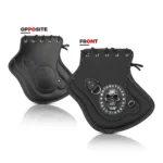 Motorcycle Heat Saddle Shield Deflectors Universal Leather Heat Shield for Touring Sportster Softail Dyna Motorcycle Accessories - Image 2